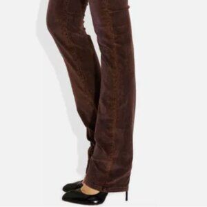 $295 Theyskens' THEORY Anthropologie Palak Straight Corduroy Sunset Sz 26